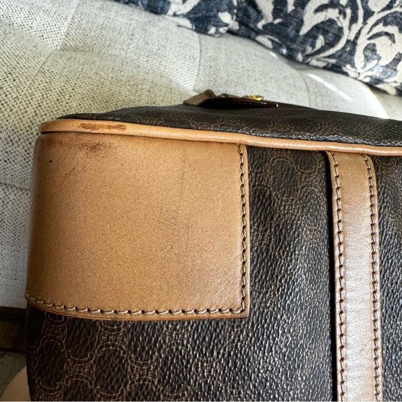 Authentic Vintage Celine Macadam Boston Bag - Picture 17 of 17